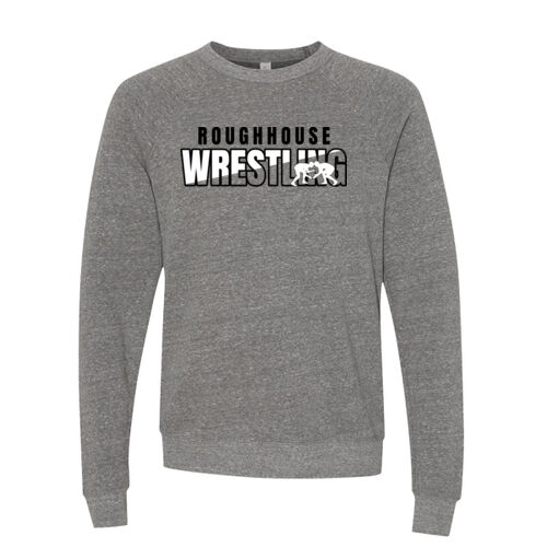 Unisex Sponge Fleece Raglan Sweatshirt w/ Back Name Option Thumbnail