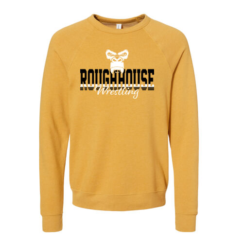 Unisex Sponge Fleece Raglan Sweatshirt w/ Back Name Option Thumbnail