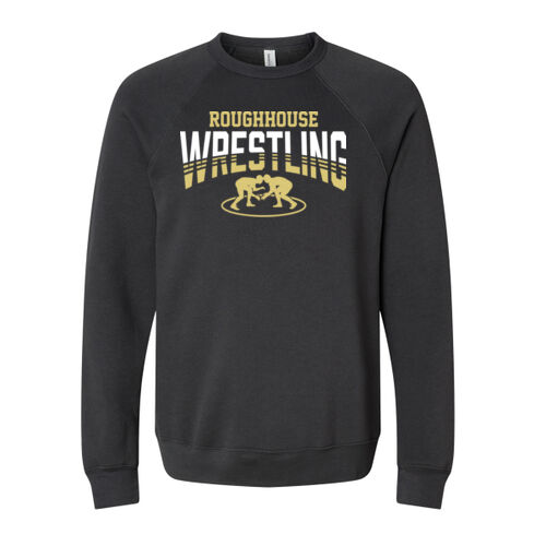 Unisex Sponge Fleece Raglan Sweatshirt w/ Back Name Option Thumbnail