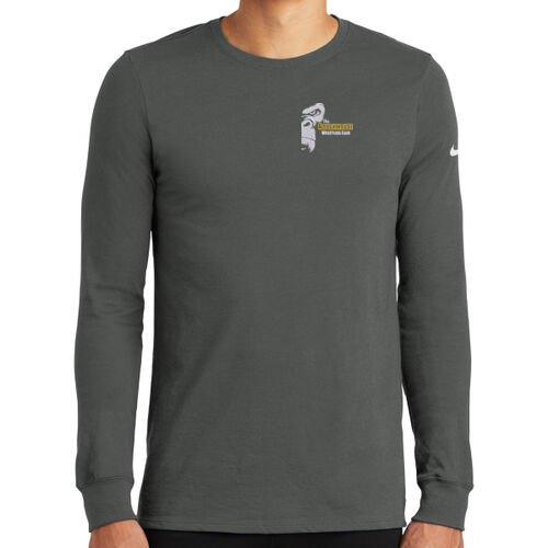 Dri FIT Cotton/Poly Long Sleeve Tee Thumbnail