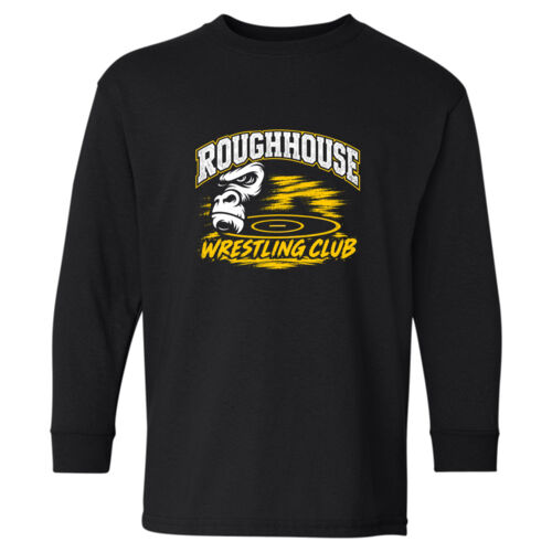 Heavy Cotton Youth Long Sleeve T-Shirt w/ Back Name Option  Thumbnail
